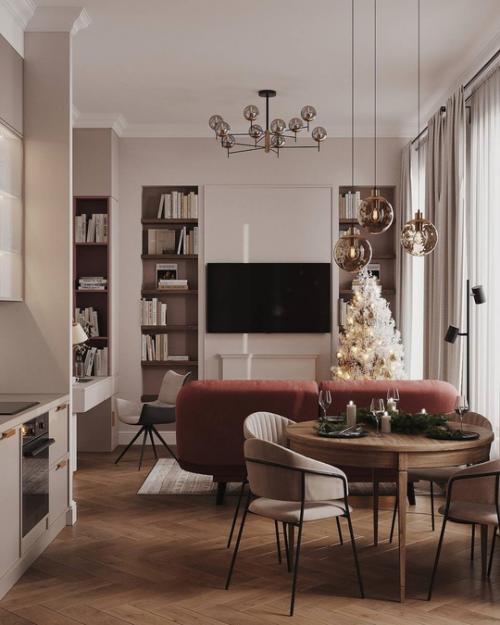 Кухня - гостиная 25 кв. 02