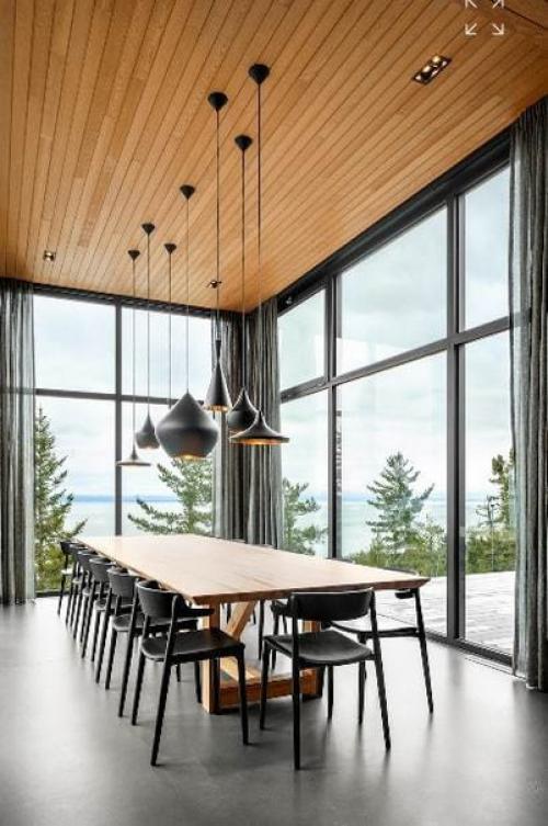 Дом наоборот: интерьер, ориентированный на ландшафт. 06