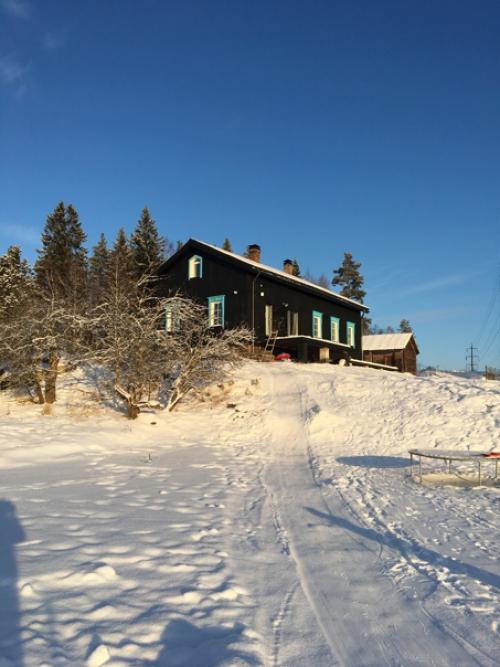 Новый год в старом фермерском финском доме 1900 года постройки. 07