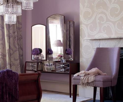 Фиолетовый и бежевый. 01