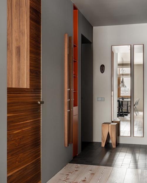 Дизайнер Евгений нейманд (Neymandstudio) создал два интерьера для двух заказчиков - братьев в одном доме. 07