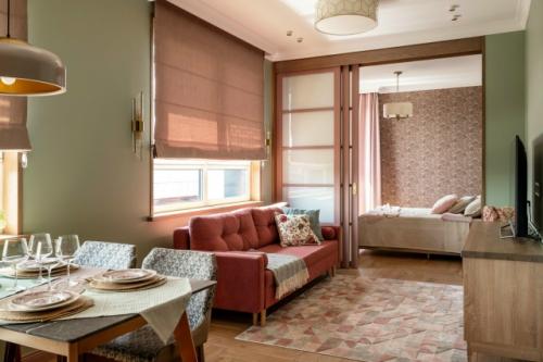 Интерьер квартиры 42 м 2 в ЖК UNO. 03