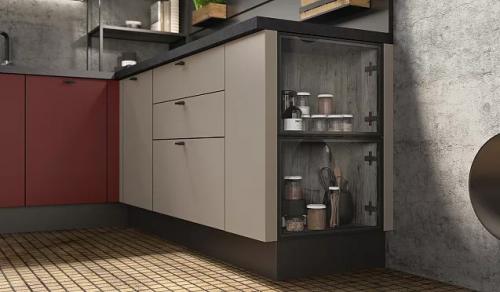 Кухни модерн кухня Ханна блэк лофт. 05