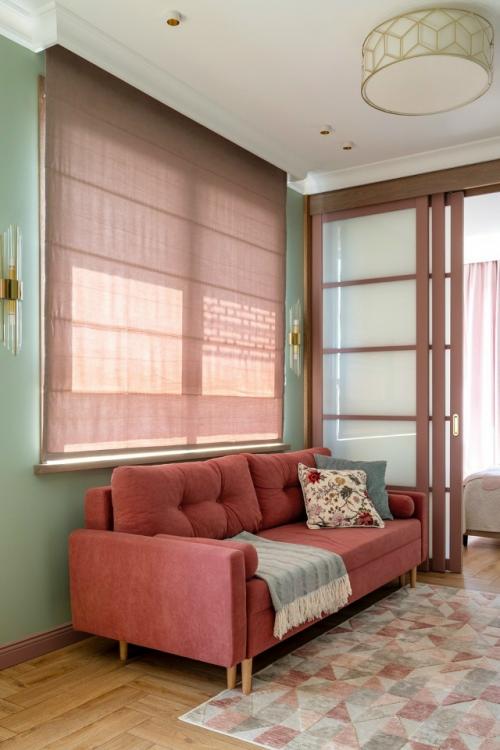 Интерьер квартиры 42 м 2 в ЖК UNO. 06