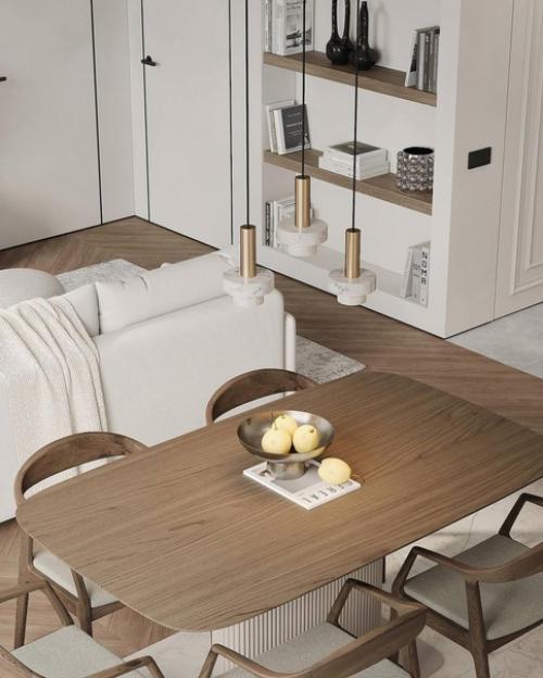 Кухня - гостиная - это одно из самых популярных решений в современном дизайне интерьера. 06