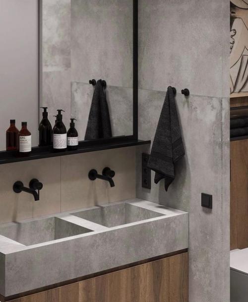 Интерьер ванной комнаты. 05