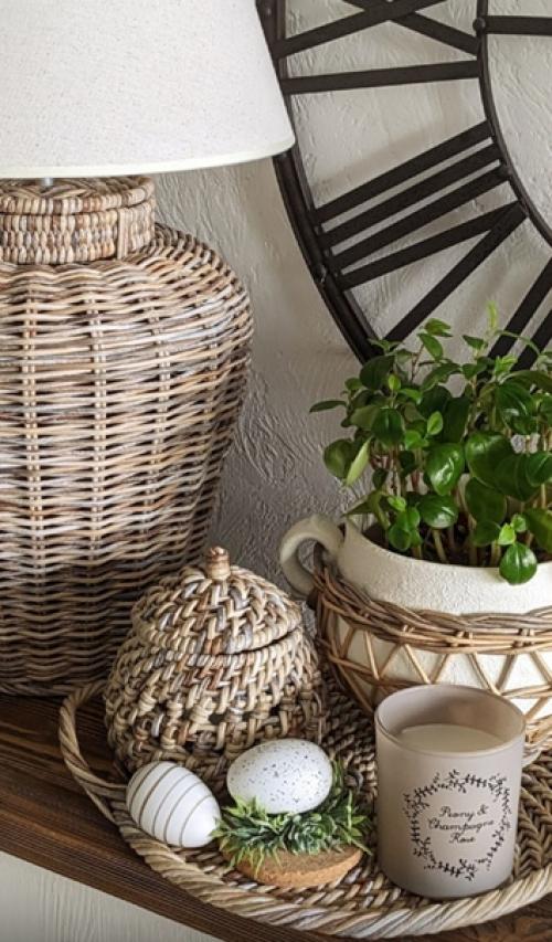 Для чего можно использовать плетёные корзины? 06