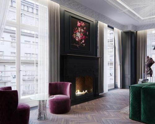 Анатолий роско (Anatoliy Rosko) и Катерина роско (Katerina Rosko) разработали дизайн этой квартиры для небольшой французской семьи. 04