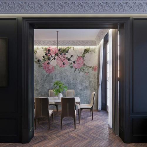 Анатолий роско (Anatoliy Rosko) и Катерина роско (Katerina Rosko) разработали дизайн этой квартиры для небольшой французской семьи. 01