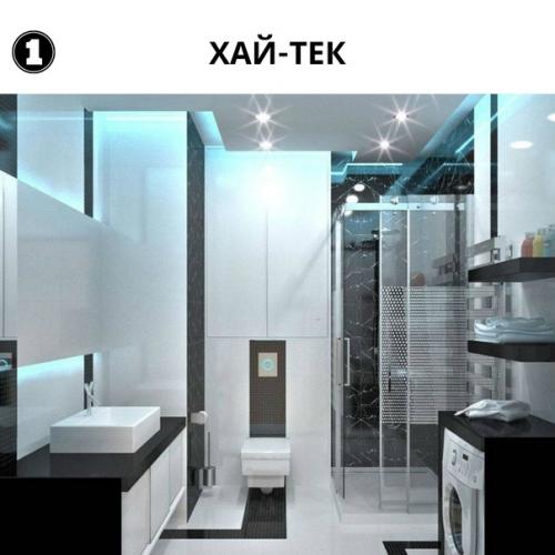 Современная ванная комната дает широкий простор для дизайнерских решений и их воплощений. 01