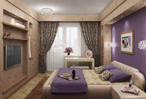 Фиолетовый и бежевый. 04