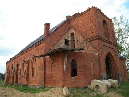 Лютеранская кирха поселка Лаура петсеримаа. 05 Лютеранская кирха поселка Лаура петсеримаа. 05
