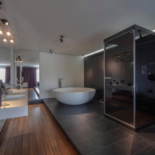 Модная ванная комната 2021 года - стирание границ. 01