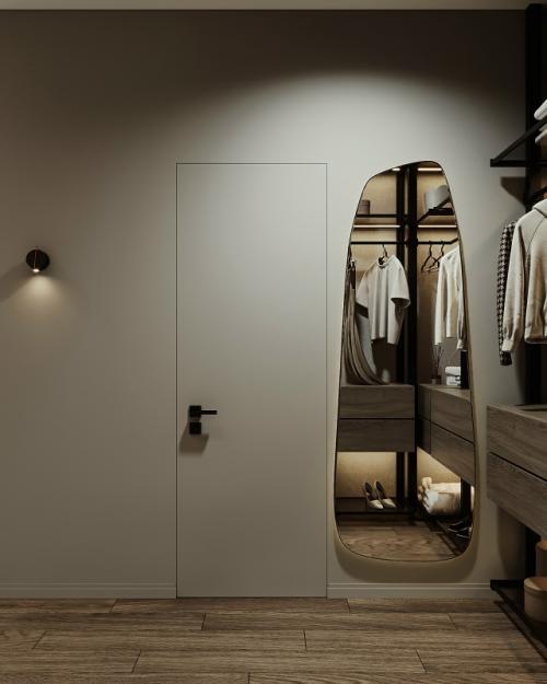 Дизайн проект спальни для молодой семьи. 09