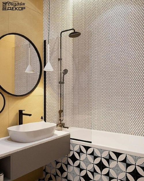 Нам очень нравится дизайн этого санузла!