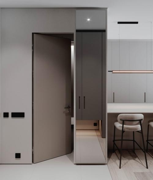 Проект 1-комнатной квартиры 47 кв. 07