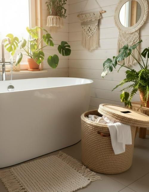 Джутовая корзина - это про тепло и уют в вашем доме. 03 Джутовая корзина - это про тепло и уют в вашем доме. 03