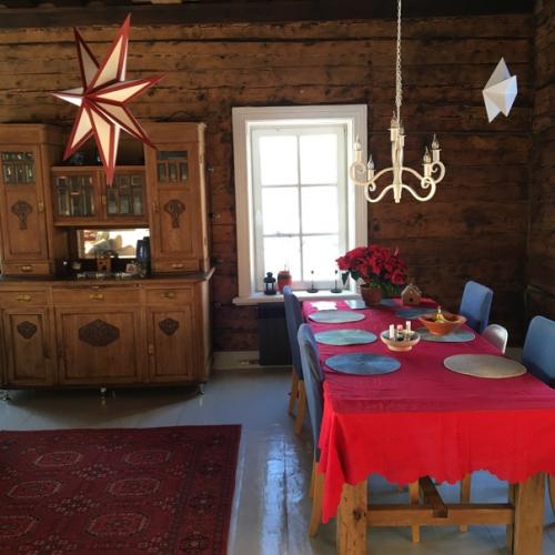 Новый год в старом фермерском финском доме 1900 года постройки. 05