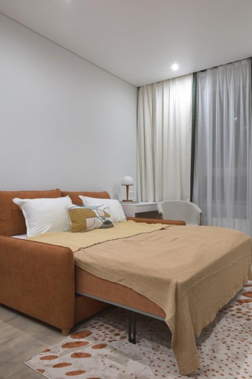 Интерьер компактной квартиры - студии 25, 4 кв. 01