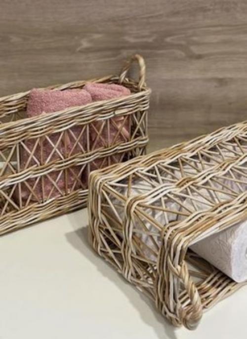 Для чего можно использовать плетёные корзины? 09