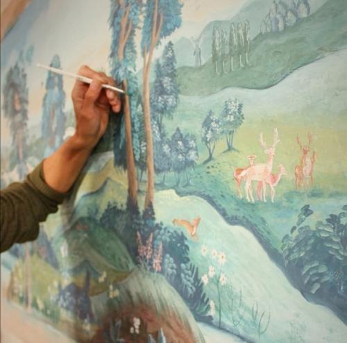 Мелисса Уайт - декоратор и художник декоративных интерьеров. 05 Мелисса Уайт - декоратор и художник декоративных интерьеров. 05