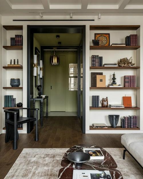 Реализованный интерьер квартиры, площадью 185 кв. 03