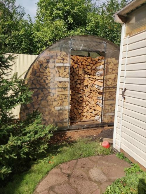 Как хранить дрова во дворе: удобные и красивые идеи.
