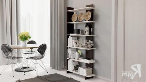 Стеллаж как элемент интерьера. 04