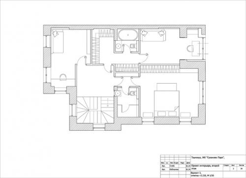 Начали делать дизайн проект интерьера таунхауза в ЖК Суханово Парк. 02 Начали делать дизайн проект интерьера таунхауза в ЖК Суханово Парк. 02