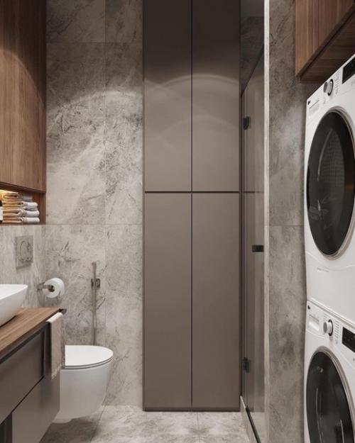 Современная однушка + планировка. 01