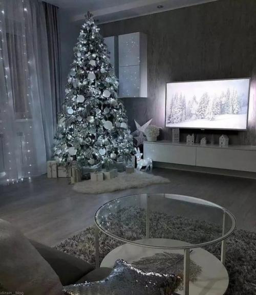 Современный интерьер. В спокойной цветовой гамме. 01