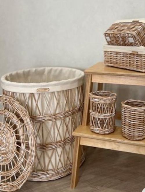 Для чего можно использовать плетёные корзины? 02