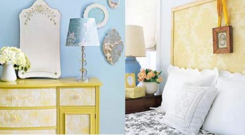 Остатки обоев.  10 вариантов применения в декоре. 03