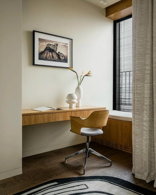 Реализованный интерьер квартиры, площадью 185 кв. 05