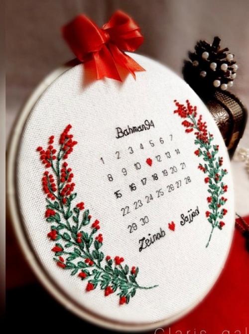 Топ - 10 проектов ручной вышивки для украшения интерьера. 03