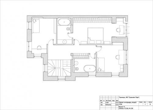 Начали делать дизайн проект интерьера таунхауза в ЖК Суханово Парк. 04 Начали делать дизайн проект интерьера таунхауза в ЖК Суханово Парк. 04