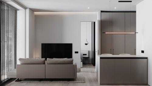 Проект 1-комнатной квартиры 47 кв. 03