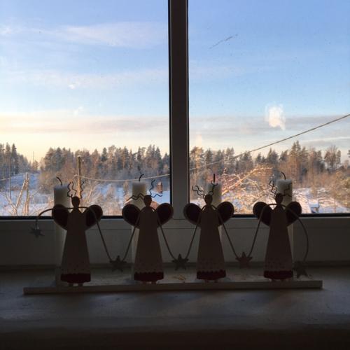 Новый год в старом фермерском финском доме 1900 года постройки. 01