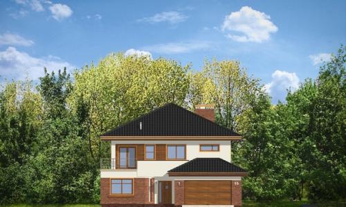 Двухэтажный элегантный дом. 09