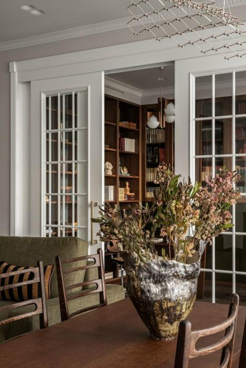 Реализованный интерьер квартиры, площадью 115 кв. 02