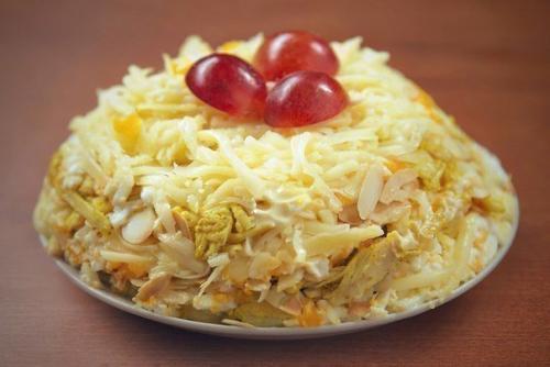 Сытные сырные салатики: топ - 9 рецептов. 03