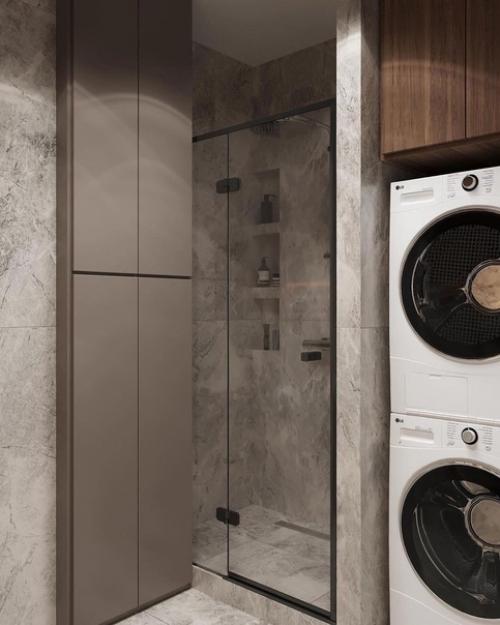 Современная однушка + планировка. 02