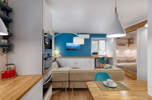 Стильный интерьер квартиры площадью всего 29 кв. 04