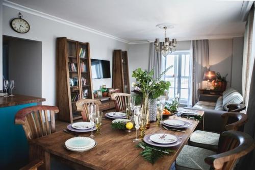 Уютная квартира в стиле Фьюжн. 03