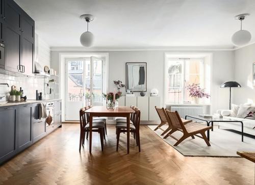 Двухкомнатная квартира в Стокгольме площадью 71 кв. 01