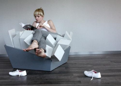 Эксцентричная, странная и оригинальная мебель для тех, кто предпочитает интерьер с изюминкой. 02