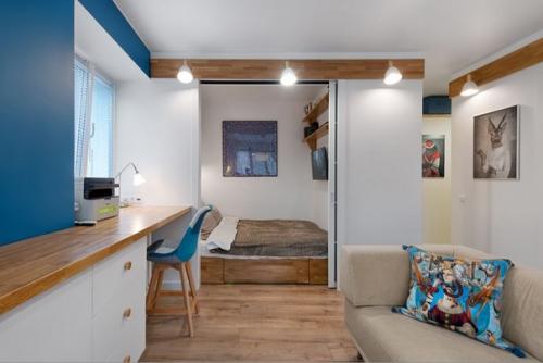 Стильный интерьер квартиры площадью всего 29 кв. 05