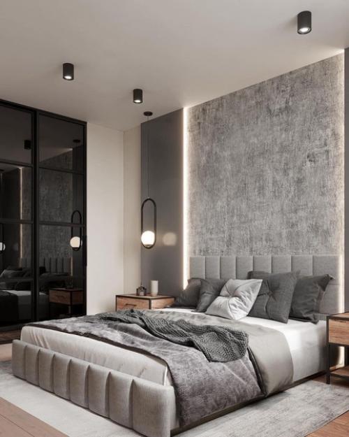 Современная однушка + планировка. 07