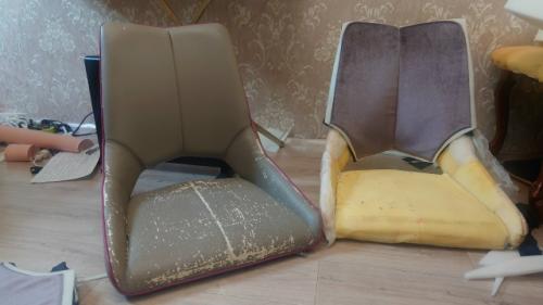 Вот такие чудесные кухонные стулья. 09