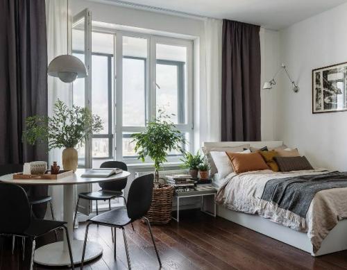 Даже компактное пространство можно сделать полноценным и очень удобным для жизни. 09